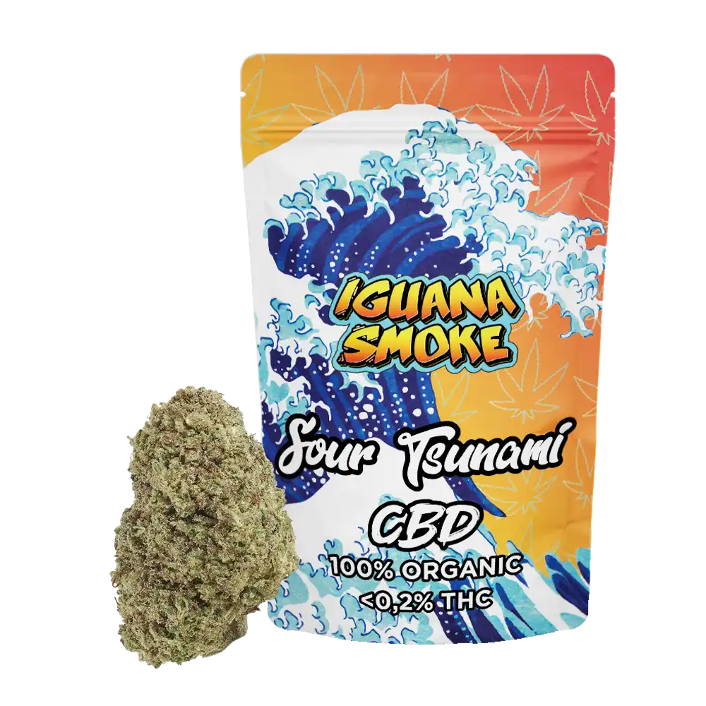 Iguana Smoke Sour Tsunami CBD
