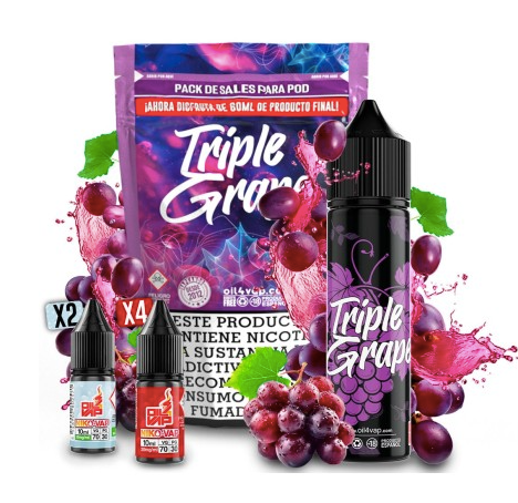 Oil4Vap Pack de Sales 60 ml