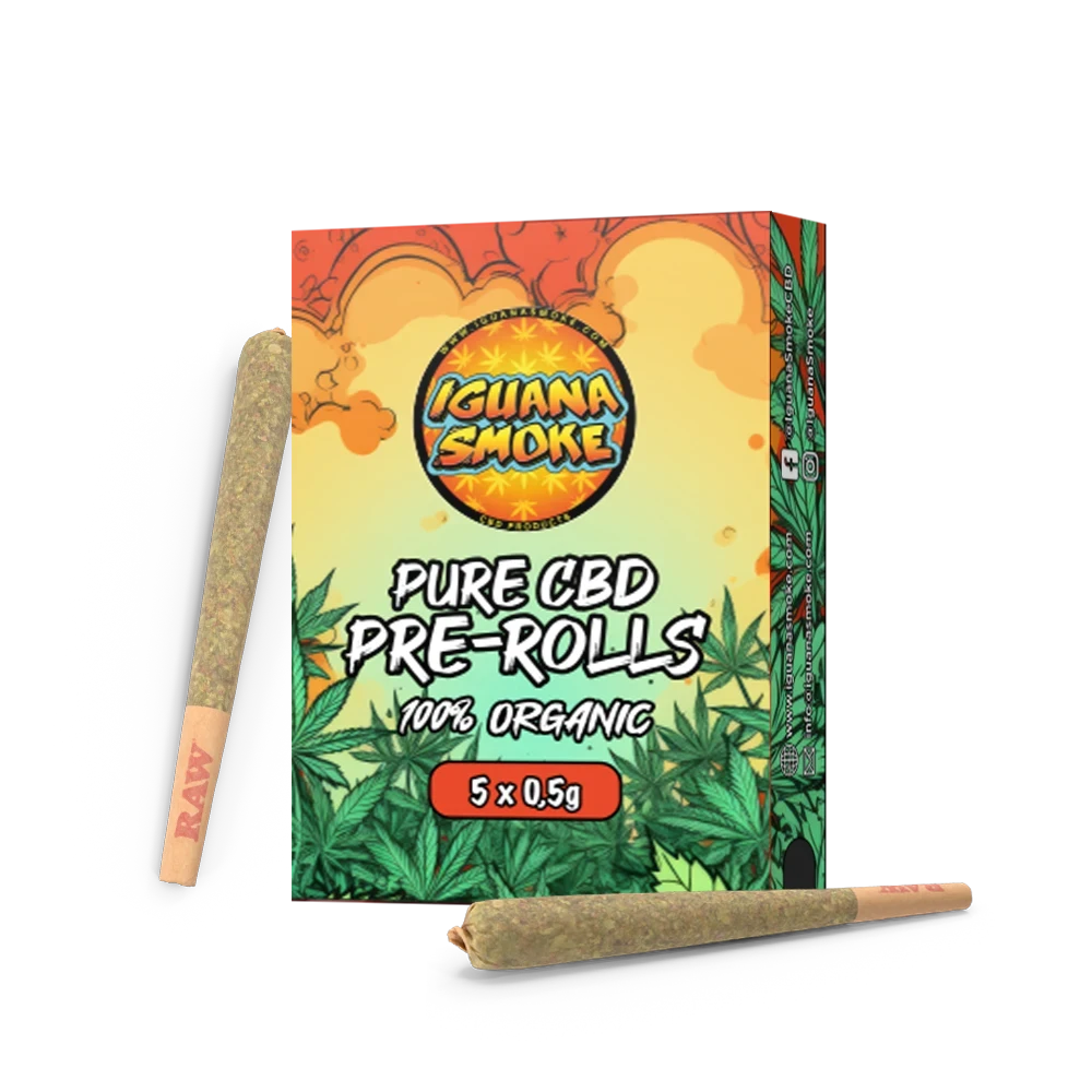 Iguana Smoke Pack 5 Pre Roll CBD