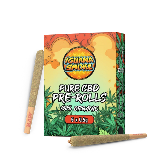 Iguana Smoke Pack 5 Pre Roll CBD